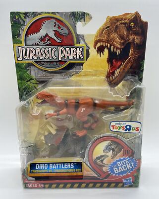 Jurassic Park Dino Battlers Triceratops Vs Tyrannosaurus Rex Pack A3887 JP 3