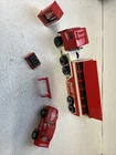 Vintage 1987 Remco Toy Coca-Cola Tractor Trailer Semi Truck & w/Bottles, car