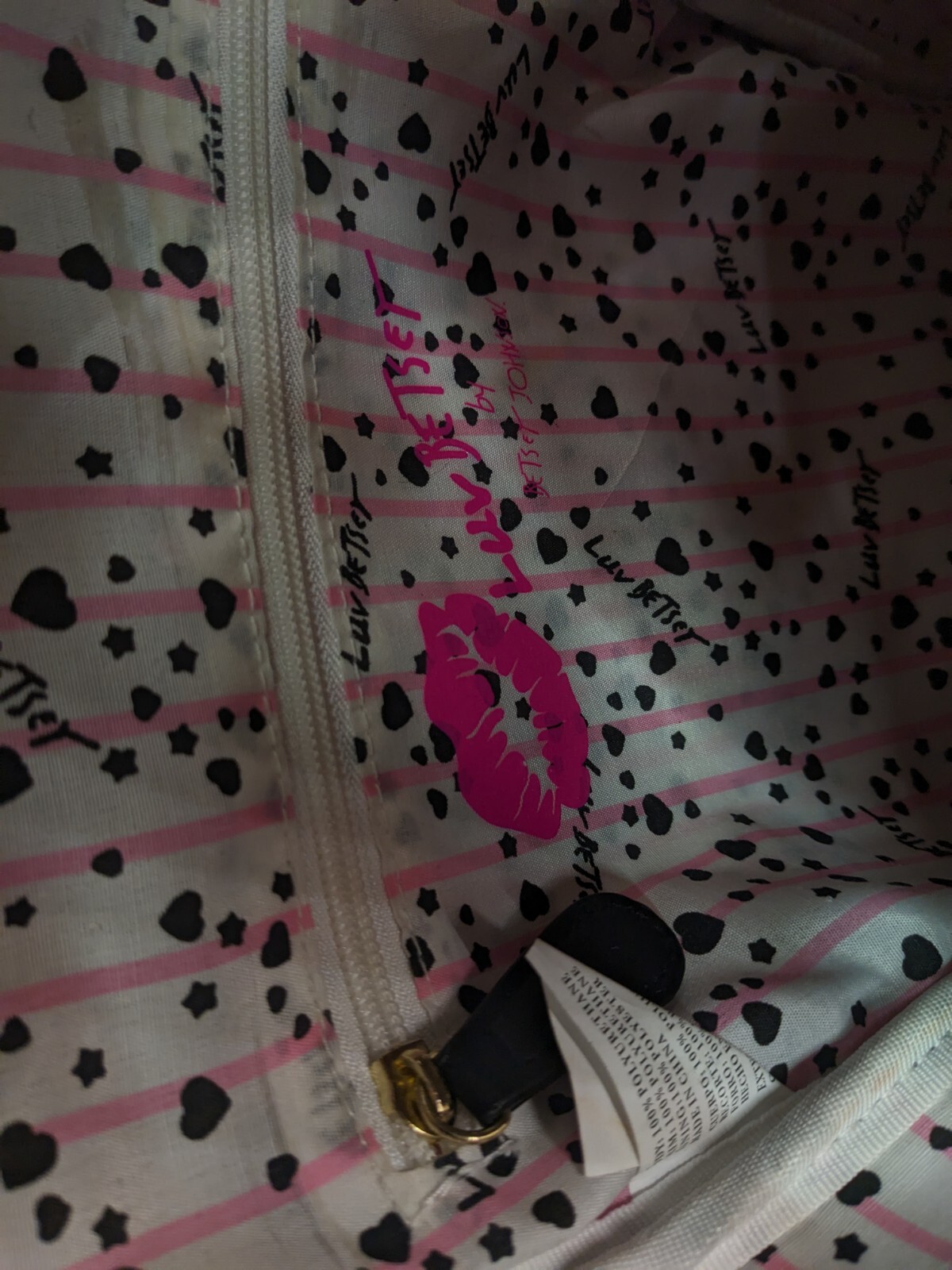 Betsey Johnson Red/Black Little Devil Backpack School… Gem