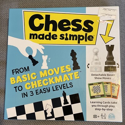 Schach leicht gemacht Lernkarten von einfachen Zügen bis Schachmatt in 3 einfachen Levels