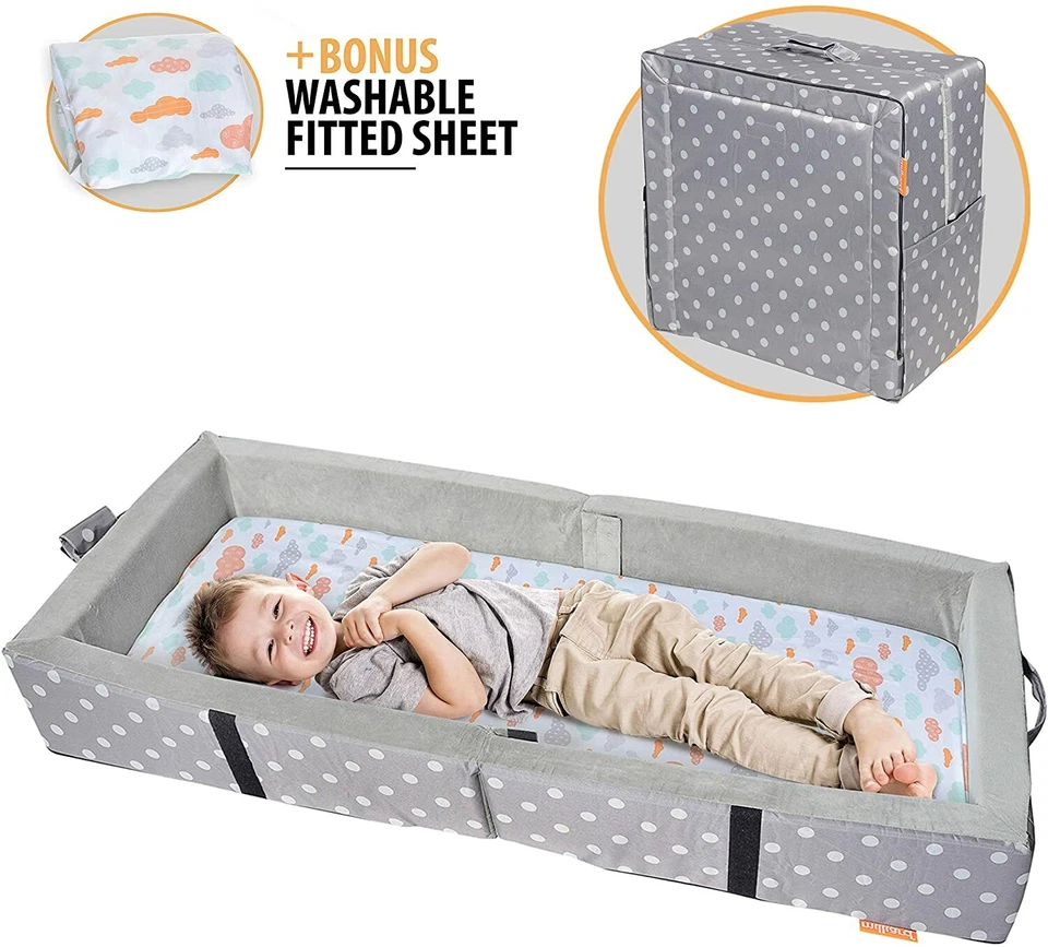 Milliard Alfombrilla de Viaje Portátil para Niños Pequeños, Alfombrilla Plegable de Espuma Suave con Parachoques Foto 2 de 4