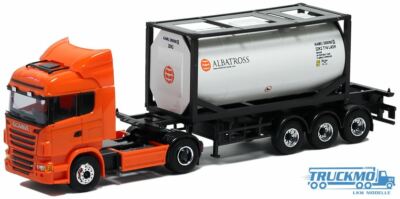 AWM Albatross Scania R 2009 Highline 20ft Tankcontainer 5066