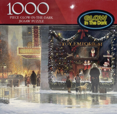 Bits and Pieces Jigsaw Puzzle Season of Miracles 1000 Pcs 20''×27'' Glow in Dark