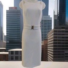 NWT - GUESS WHITE DRESS- SIZE 12