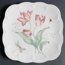 Lenox Butterfly Meadow Square Accent Salad Plate 8228653