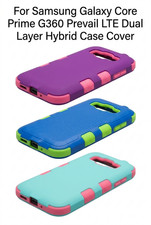 Funda híbrida de doble capa LTE Prevail para Samsung Galaxy Core Prime G360