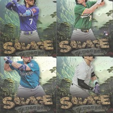 2025 Topps Stadium Club Savage Sluggers Inser...