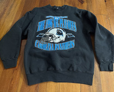 Carolina Panthers vintage 1996 NFL Playoffs Sweatshirt Large EUC