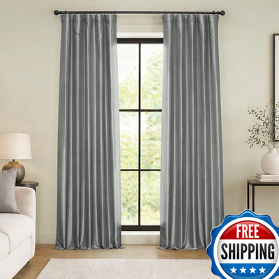 Hpd Half Price Drapes Hpd Half Drapes Faux Silk Blackout Curtains 120 Inches