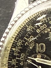 Original Early 1960s Breitling AOPA Navitimer 806 Venus 178 No Signature Logo 4