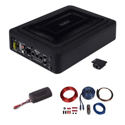 HIFONICS MRX168A - 15x20cm Universal Aktiv Unterbau Subwoofer/Bass Upgrade Set
