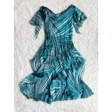 Y2K Whimsigoth Fairycore Flutter Midi Dress size 12