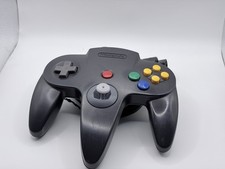 Official Nintendo 64 Black Controller (New Jo...