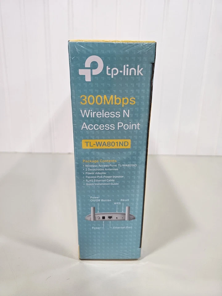 TP-Link WiFi Access Point TL-WA801ND, 2.4Ghz 300Mbps New Sealed  - Image 4 of 4