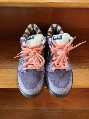 Size 10.5M/12W - Nike SB Dunk Low Purple Lobster Re-dyed Pre-owned |SHIP FAST|