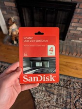 SanDisk Cruzer 4GB USB 2.0 Flash Drive: Model SDCZ36 - Brand New