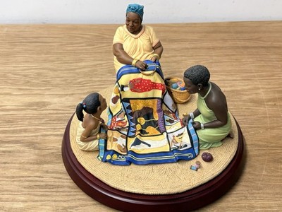 Thomas Blackshear s Ebony Visions  The Thread s That Bind  Sculpture 2003
