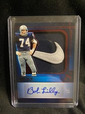 2025 Panini Silhouette Bob Lilly Nike Swoosh Auto FOTL /7 Cowboys