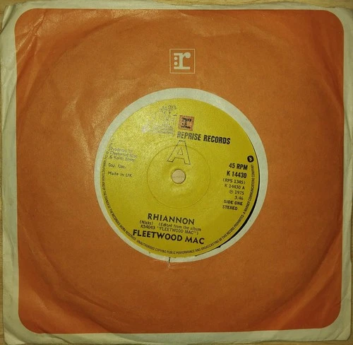 Fleetwood Mac :  Rhiannon : 45 RPM 7" Single 1975