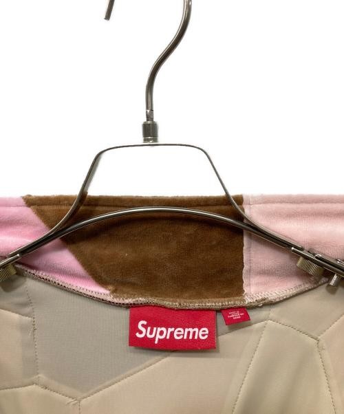 SUPREME                    Patchwork Velour Track… - image 4