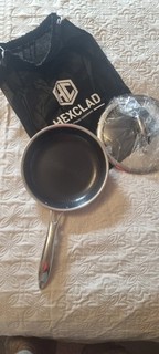 HexClad 20cm Hybrid Frying Pan with Lid