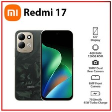 Xiaomi Redmi 17 4G 4GB+128GB OAK GREEN Dual SIM Unlocked Android Cell Phone
