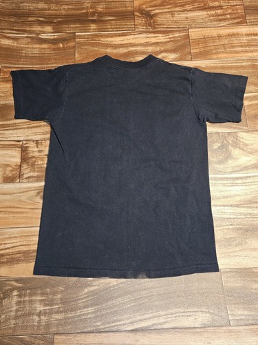 Vintage Chicago Bears Nutmeg Mills XL Navy Blue NFL Made In USA Shirt Size SM/M - Picture 4 of 11