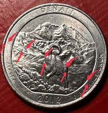Rim To Rim Die Crack 2012 Denali Alaska cuarto ¡BAJA ACUÑACIÓN!