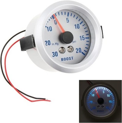 2'' 52mm 0~30in.Hg / 0-20PSI Auto Car Turbo Boost Gauge Meter