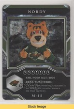 2021-22 Upper Deck MVP Mascot Gaming Cards Sparkle Nordy #M-15 READ o1h