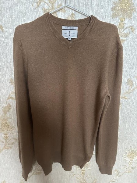 Men Jasper Conran Pullover Beige Cashmere 36 / S /
