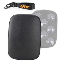 10.63  Motorcycle Pessenger Seat - Rear Leather Pillion 8 Suction Cups - Black