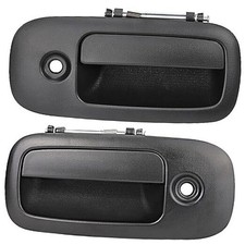 Pair Exterior Door Handles for 1996-2009 Chevy Express GMC Front Left Right
