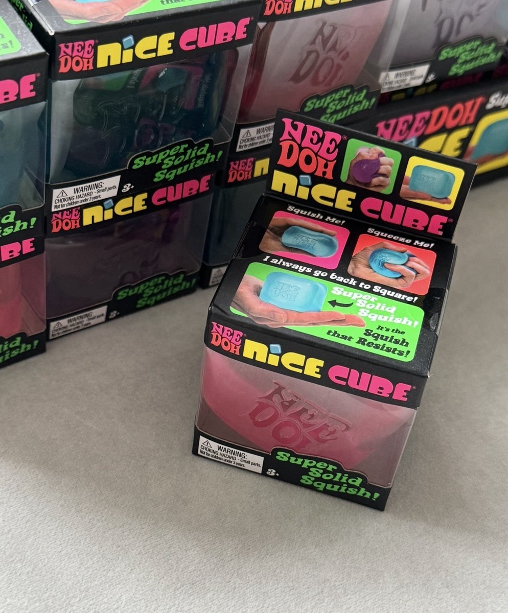 🧊NEEDOH NICE CUBE BLUE,PINK,PURPLE SET OF 3 AUTHENTIC NEW!🧊 | eBay