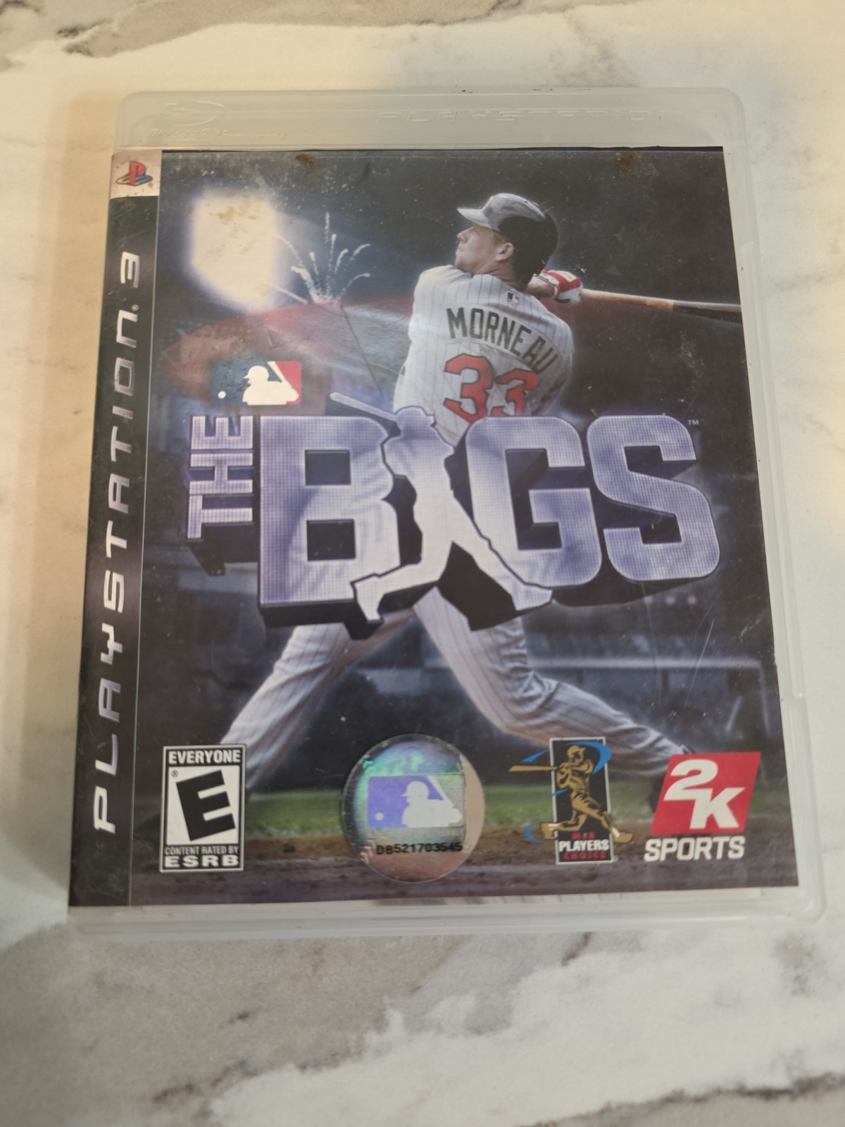 The Bigs 2K Sports - Rare Morneau Cover (Sony PlayStation 3 PS3) Complete
