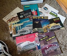 1950 51 52 53 54 Buick Sales Brochure Lot Lot Of 13 Riviera 1950 51 52 53 54 Buick Sales Brochure Lot Lot Of 13 Riviera