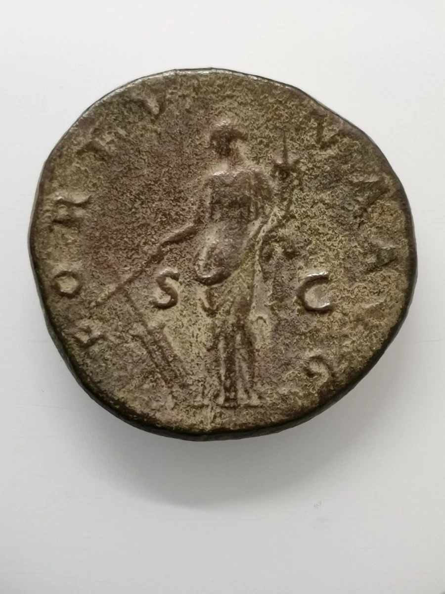 ADRIANO - SESTERCIO - FORTVNA AVG S C. (134-138 d.C.) ROMA.