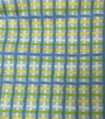 Printed multicolor plaid  pattern flannel from the Riley Collection for Alpine