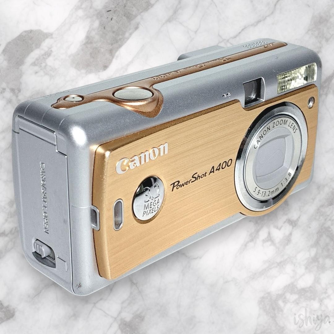【希少品・美品】Canon PowerShot A400 キャノン ゴールド Canon Powershot A400 Rare Gold | eBay