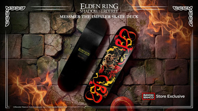 x1 Elden Ring Messmer The Impaler Collectible Skate Deck Skateboard Deck