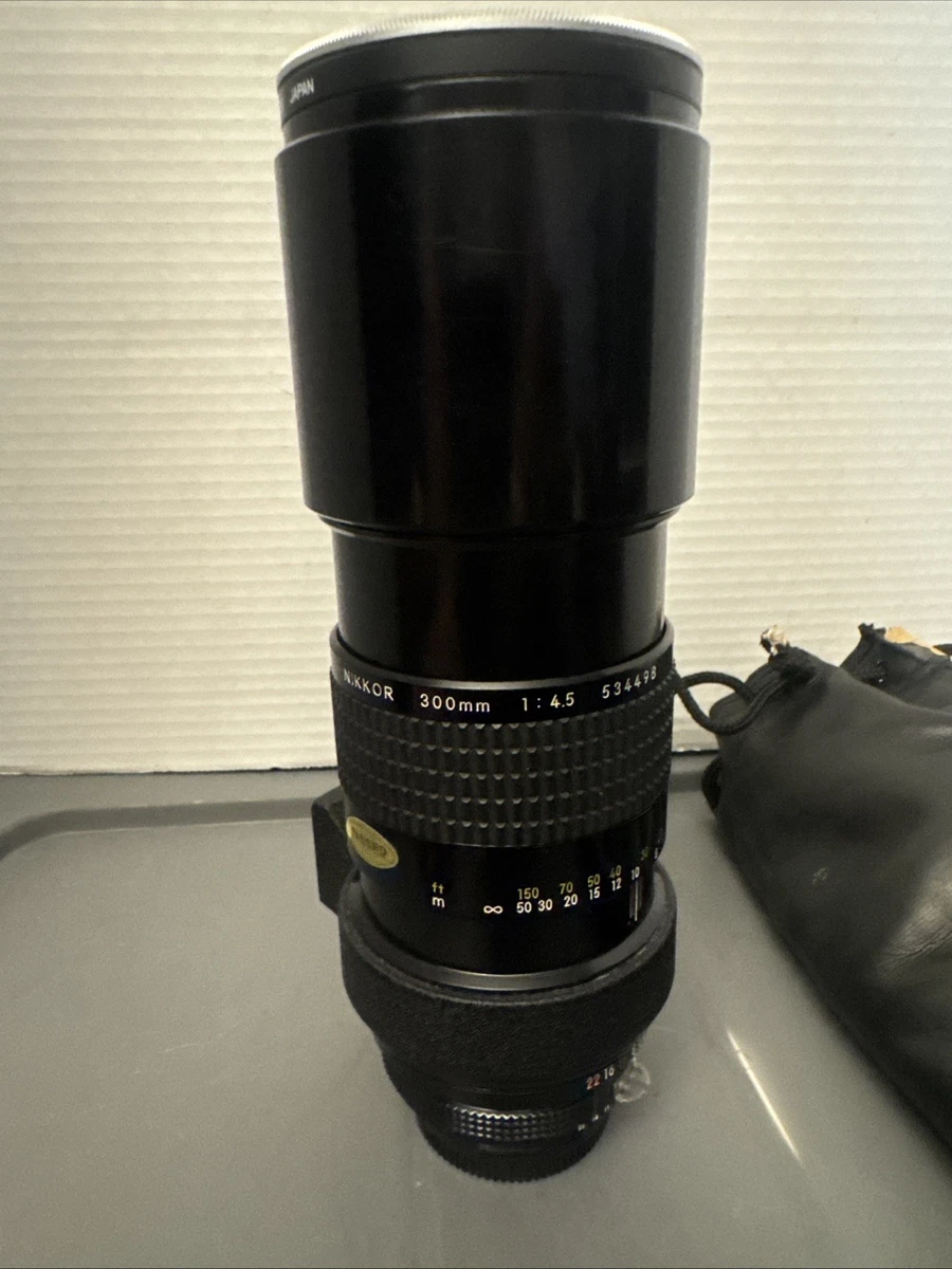 Nikon NIKKOR f/4.5 Camera Lenses 300mm Focal for sale | eBay