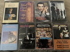 Lot of 8 Cassettes Country Various Artists Various Artists