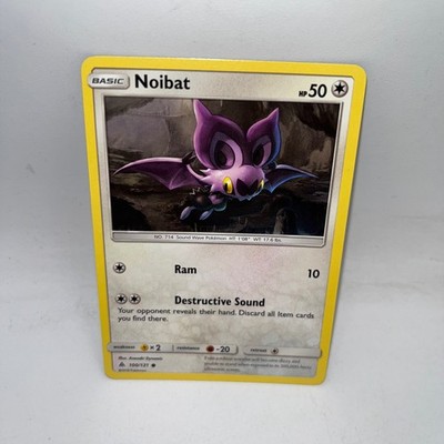 Noibat 100/131 Common Forbidden Light Pokemon Lightly Played