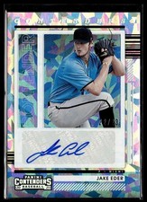 2021 CONTENDERS CRACKED ICE /23 AUTO JAKE EDER MARLINS