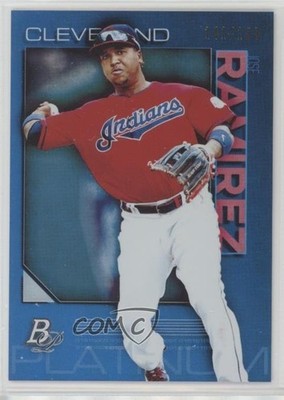 2020 Bowman Platinum Wal-Mart Blue 141/150 Jose Ramirez #93 1e2v