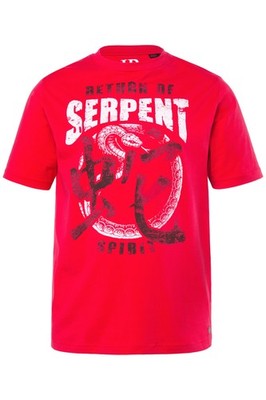 JP 1880 Herren große Größen T Shirt Halbarm Brustprint 841893
