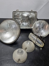 Vintage Gm Guide Headlight Lens Lot 6pc Untested 2b1 Halogen D54-57 Perlux Fog Vintage Gm Guide Headlight Lens Lot 6pc Untested 2b1 Halogen D54-57 Perlux Fog