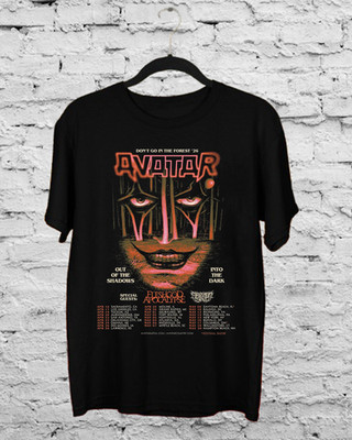 Avatar band Out Of The Shadows Into The Dark T Shirt Full Size S-5XL