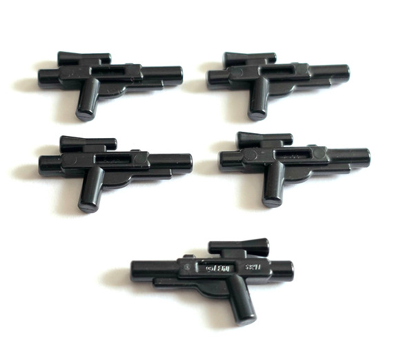 5 StüCk Lego 58247 Gewehr Blaster Standard MinifigurzubehöR Star Wars – Schwarz-image