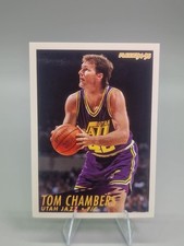 Tom Chambers #220 1994-95 Fleer NBA Basketball Card Utah Jazz T/C
